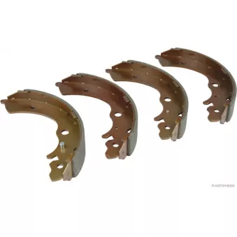Jeu de mâchoires de frein HERTH+BUSS JAKOPARTS J3504011
