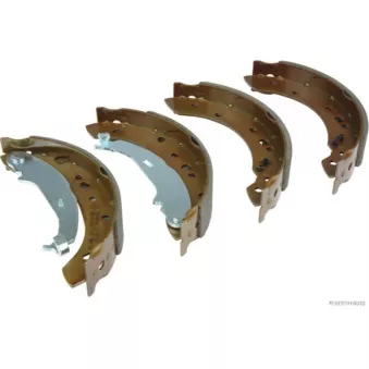Jeu de mâchoires de frein HERTH+BUSS JAKOPARTS J3505046