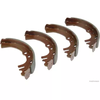 Jeu de mâchoires de frein HERTH+BUSS JAKOPARTS J3506017