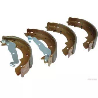 Jeu de mâchoires de frein HERTH+BUSS JAKOPARTS J3508017