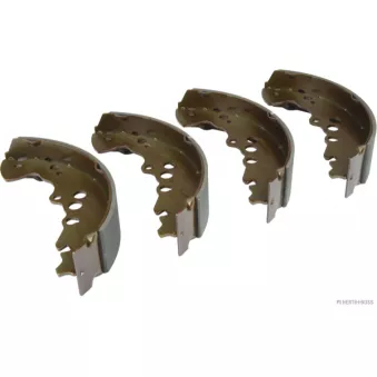 Jeu de mâchoires de frein HERTH+BUSS JAKOPARTS J3508027