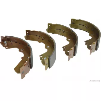 Jeu de mâchoires de frein HERTH+BUSS JAKOPARTS J3509005