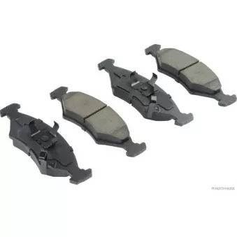 Jeu de 4 plaquettes de frein avant HERTH+BUSS JAKOPARTS J3600301