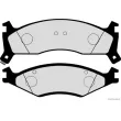 Jeu de 4 plaquettes de frein avant HERTH+BUSS JAKOPARTS J3600302 - Visuel 2
