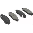Jeu de 4 plaquettes de frein avant HERTH+BUSS JAKOPARTS J3600309 - Visuel 1