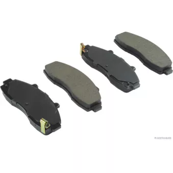 Jeu de 4 plaquettes de frein avant HERTH+BUSS JAKOPARTS J3600313