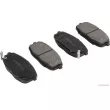Jeu de 4 plaquettes de frein avant HERTH+BUSS JAKOPARTS J3600319 - Visuel 1