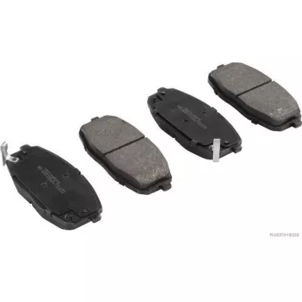 Jeu de 4 plaquettes de frein avant HERTH+BUSS JAKOPARTS J3600319