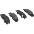 Jeu de 4 plaquettes de frein avant HERTH+BUSS JAKOPARTS J3600326 - Visuel 1