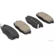 Jeu de 4 plaquettes de frein avant HERTH+BUSS JAKOPARTS J3600330 - Visuel 1