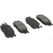 Jeu de 4 plaquettes de frein avant HERTH+BUSS JAKOPARTS J3600332 - Visuel 1