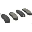 Jeu de 4 plaquettes de frein avant HERTH+BUSS JAKOPARTS J3600336 - Visuel 1