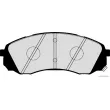 Jeu de 4 plaquettes de frein avant HERTH+BUSS JAKOPARTS J3600336 - Visuel 2