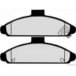 Jeu de 4 plaquettes de frein avant HERTH+BUSS JAKOPARTS J3600503 - Visuel 2