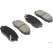 Jeu de 4 plaquettes de frein avant HERTH+BUSS JAKOPARTS J3600506 - Visuel 1