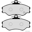 Jeu de 4 plaquettes de frein avant HERTH+BUSS JAKOPARTS J3600513 - Visuel 2