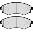 Jeu de 4 plaquettes de frein avant HERTH+BUSS JAKOPARTS J3600517 - Visuel 2