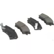 Jeu de 4 plaquettes de frein avant HERTH+BUSS JAKOPARTS J3600524 - Visuel 1