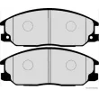 Jeu de 4 plaquettes de frein avant HERTH+BUSS JAKOPARTS J3600527 - Visuel 2