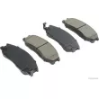 Jeu de 4 plaquettes de frein avant HERTH+BUSS JAKOPARTS J3600531 - Visuel 1