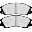 Jeu de 4 plaquettes de frein avant HERTH+BUSS JAKOPARTS J3600537 - Visuel 2