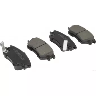 Jeu de 4 plaquettes de frein avant HERTH+BUSS JAKOPARTS