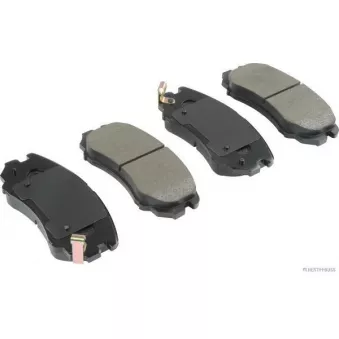 Jeu de 4 plaquettes de frein avant HERTH+BUSS JAKOPARTS J3600541