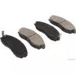 Jeu de 4 plaquettes de frein avant HERTH+BUSS JAKOPARTS J3600542 - Visuel 1