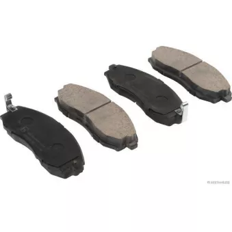 Jeu de 4 plaquettes de frein avant HERTH+BUSS JAKOPARTS