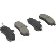Jeu de 4 plaquettes de frein avant HERTH+BUSS JAKOPARTS J3600547 - Visuel 1