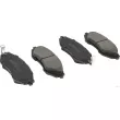 Jeu de 4 plaquettes de frein avant HERTH+BUSS JAKOPARTS J3600902 - Visuel 1