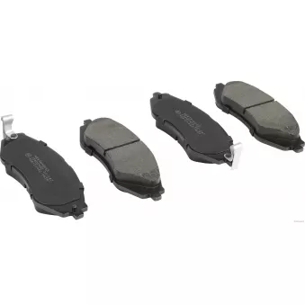 Jeu de 4 plaquettes de frein avant HERTH+BUSS JAKOPARTS