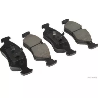Jeu de 4 plaquettes de frein avant HERTH+BUSS JAKOPARTS J3600903