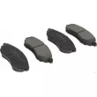 Jeu de 4 plaquettes de frein avant HERTH+BUSS JAKOPARTS J3600911 - Visuel 1