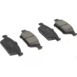 Jeu de 4 plaquettes de frein avant HERTH+BUSS JAKOPARTS J3600912 - Visuel 1