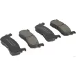 Jeu de 4 plaquettes de frein avant HERTH+BUSS JAKOPARTS J3601003 - Visuel 1