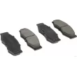 Jeu de 4 plaquettes de frein avant HERTH+BUSS JAKOPARTS J3601011 - Visuel 1
