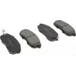 Jeu de 4 plaquettes de frein avant HERTH+BUSS JAKOPARTS J3601044 - Visuel 1