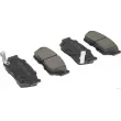 Jeu de 4 plaquettes de frein avant HERTH+BUSS JAKOPARTS J3601048 - Visuel 1