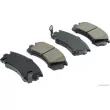 Jeu de 4 plaquettes de frein avant HERTH+BUSS JAKOPARTS J3601049 - Visuel 1