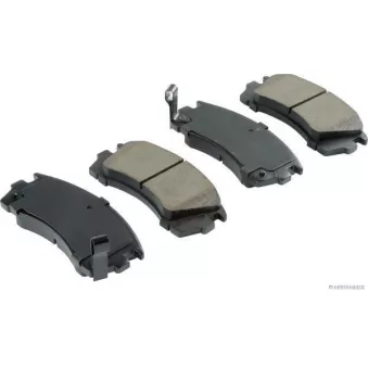 Jeu de 4 plaquettes de frein avant HERTH+BUSS JAKOPARTS J3601049
