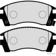 Jeu de 4 plaquettes de frein avant HERTH+BUSS JAKOPARTS J3601049 - Visuel 2