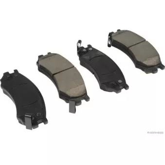 Jeu de 4 plaquettes de frein avant HERTH+BUSS JAKOPARTS J3601050