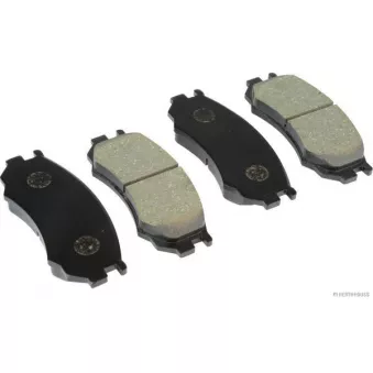 Jeu de 4 plaquettes de frein avant HERTH+BUSS JAKOPARTS J3601054