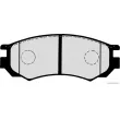 Jeu de 4 plaquettes de frein avant HERTH+BUSS JAKOPARTS J3601054 - Visuel 2