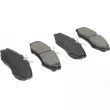 Jeu de 4 plaquettes de frein avant HERTH+BUSS JAKOPARTS J3601056 - Visuel 1