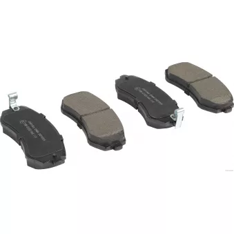 Jeu de 4 plaquettes de frein avant HERTH+BUSS JAKOPARTS J3601060