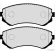 Jeu de 4 plaquettes de frein avant HERTH+BUSS JAKOPARTS J3601060 - Visuel 2