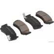 Jeu de 4 plaquettes de frein avant HERTH+BUSS JAKOPARTS J3601062 - Visuel 1