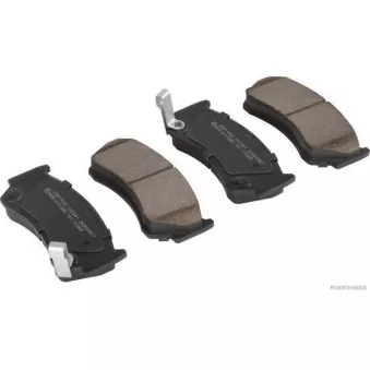 Jeu de 4 plaquettes de frein avant HERTH+BUSS JAKOPARTS J3601062